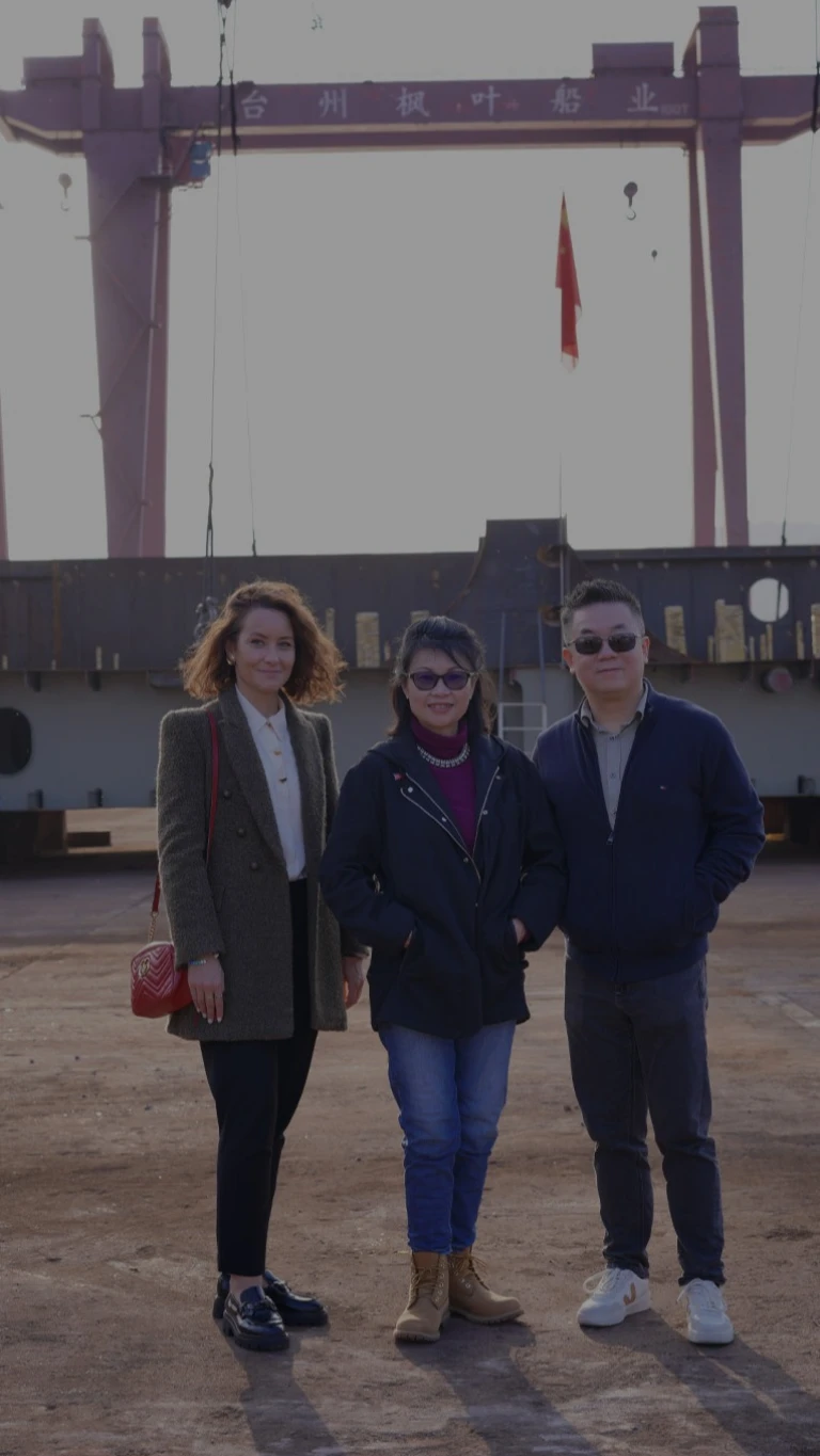 Carlotta Cosulich Keel Laying Ceremony